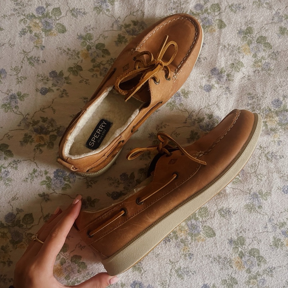 Fur-Lined Sperry’s
